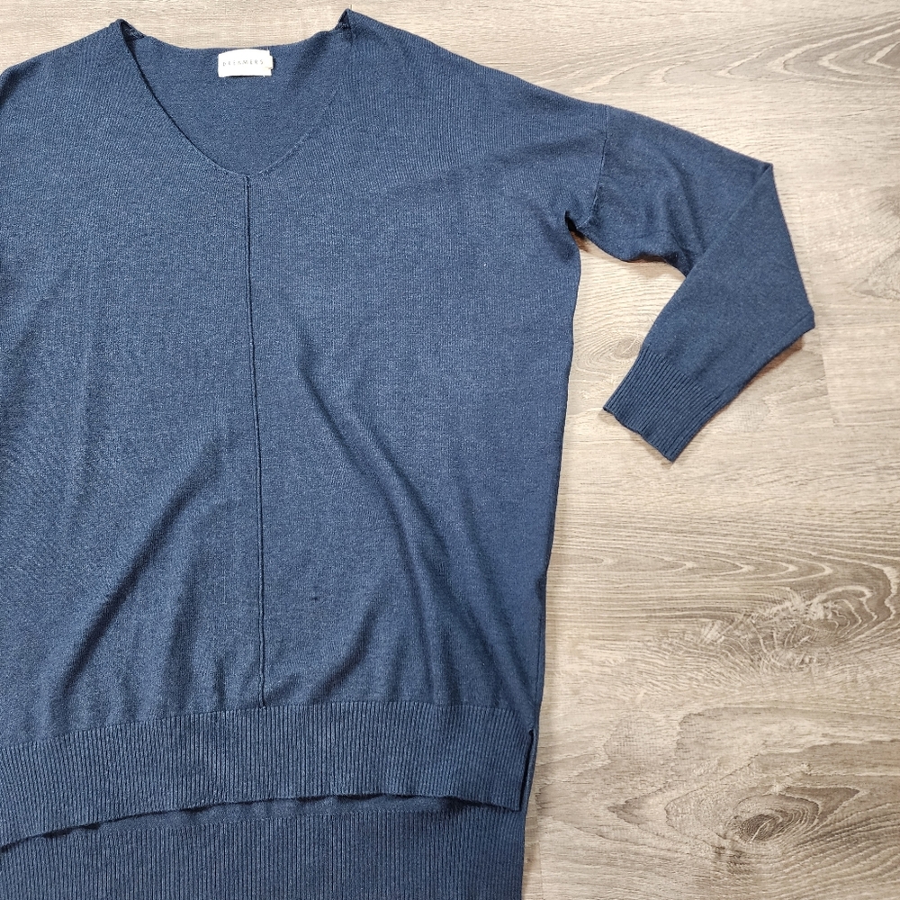 DREAMERS Dark Blue Super Soft Long Sleeve Pullover Sweater S / M
